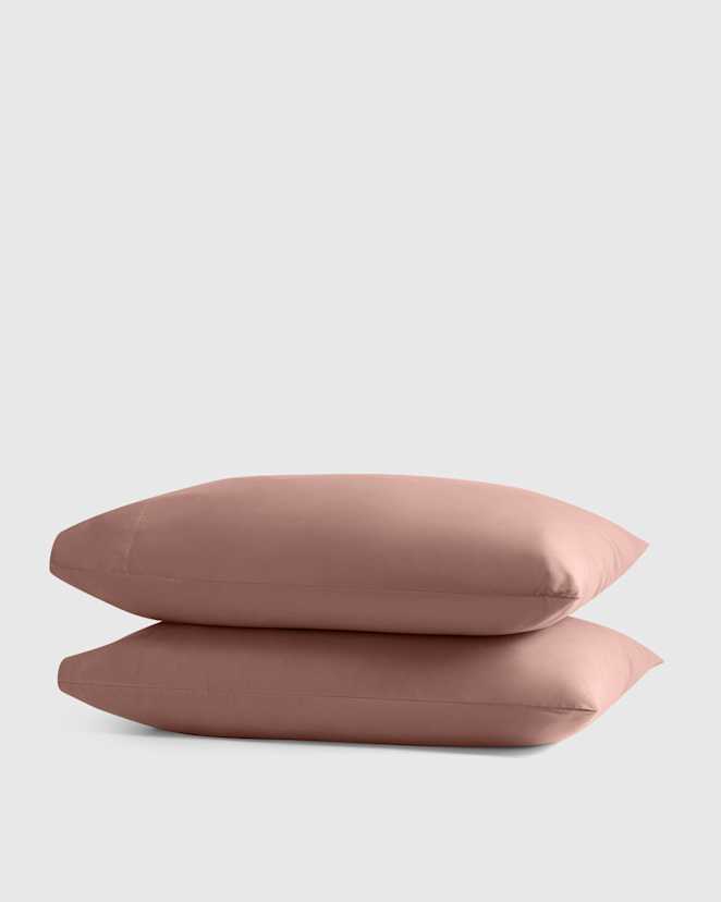 Fig Ensemble de taies d’oreiller en percale biologique classique