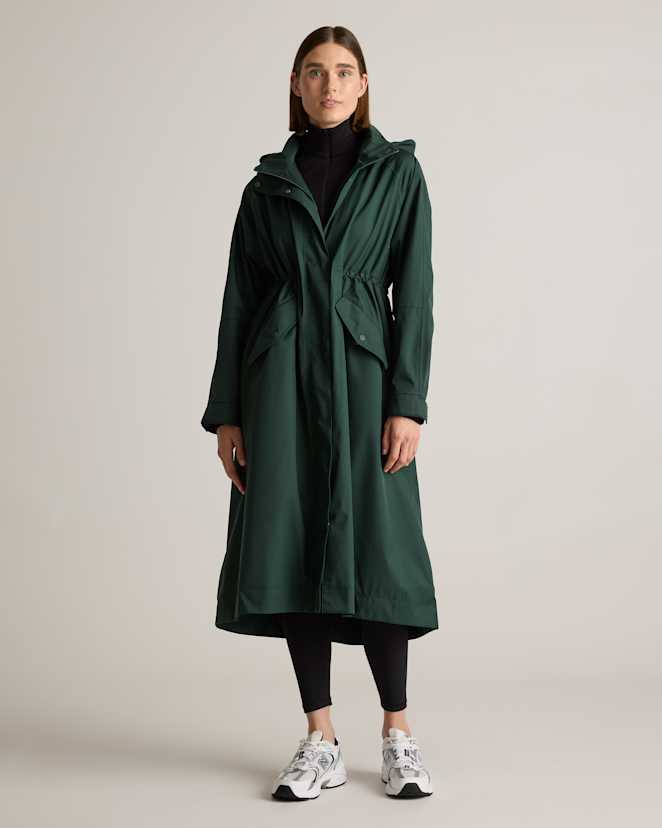 Dark Spruce Weatherproof Rain Trench Coat