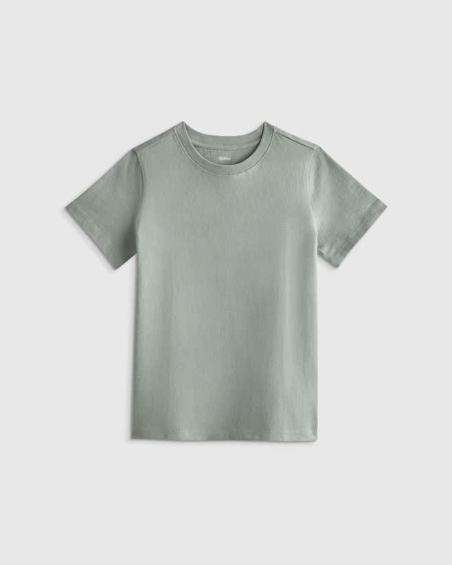Eucalyptus 100% Organic Cotton Jersey Short Sleeve Tee
