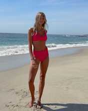 Italian V-Neck Bikini Top + Italian High-Rise Bikini Bottom Multi Taylor Hayden 4x5 Thumbnail