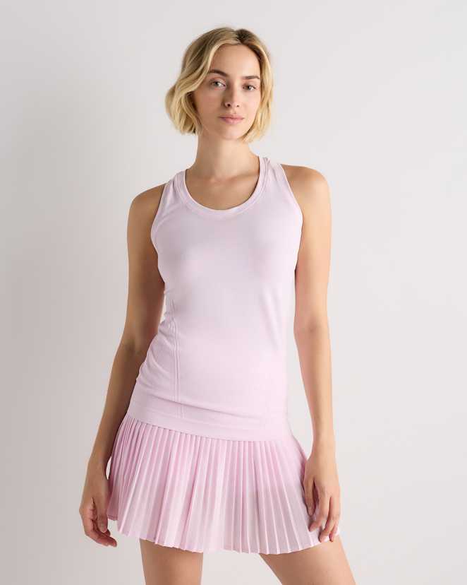 Petal Pink Seamless Racerback Tank