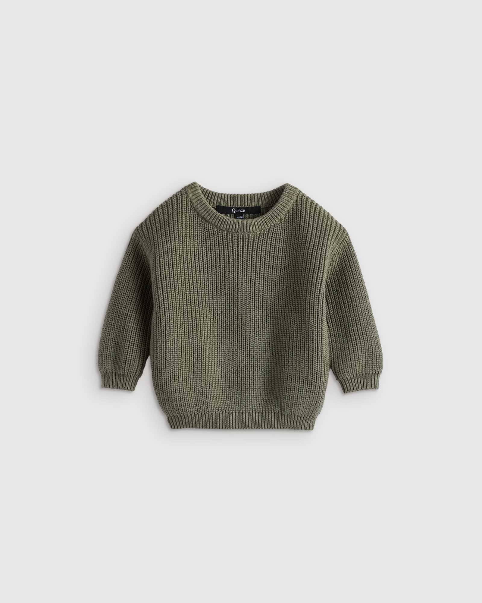 agave 100% Organic Cotton Fisherman Tunic Sweater