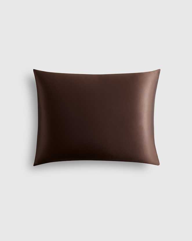 Espresso 100% Mulberry Silk Pillowcase