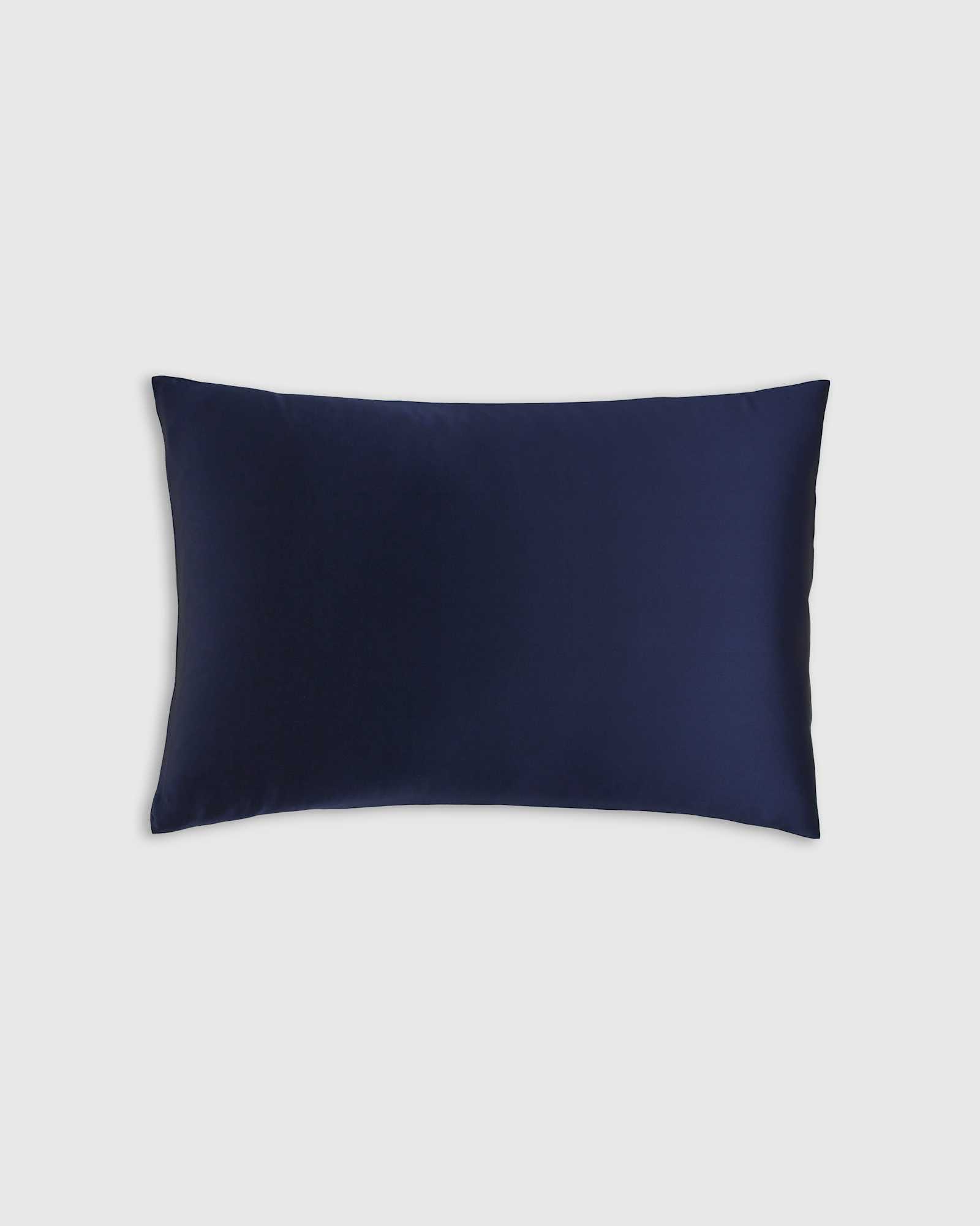 navy 100% Mulberry Silk Pillowcase