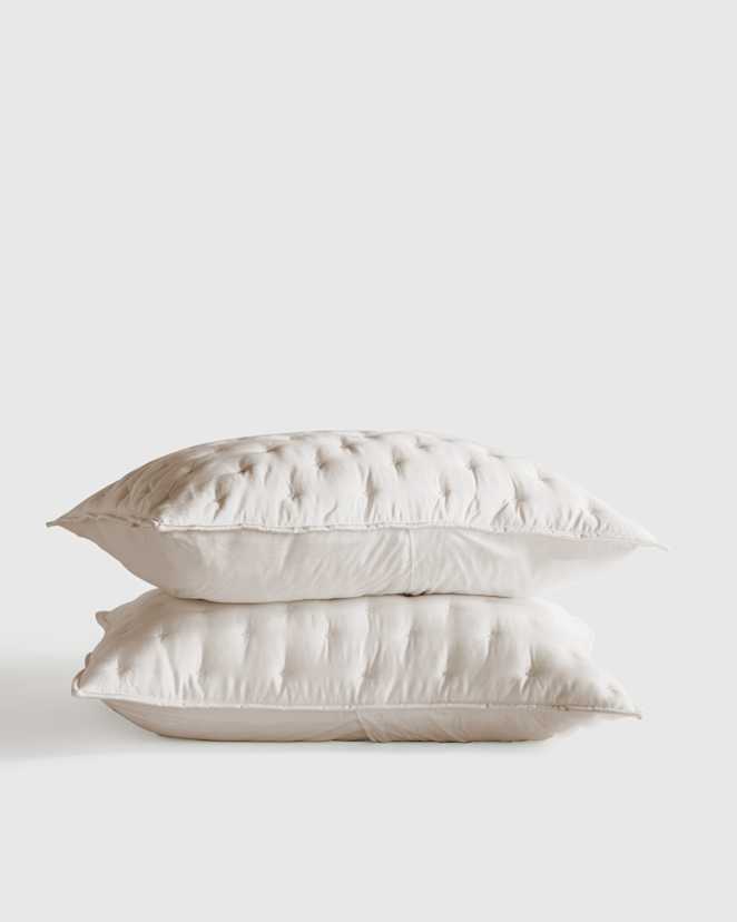 Sand Bamboo Dream Quilted Sham Set
