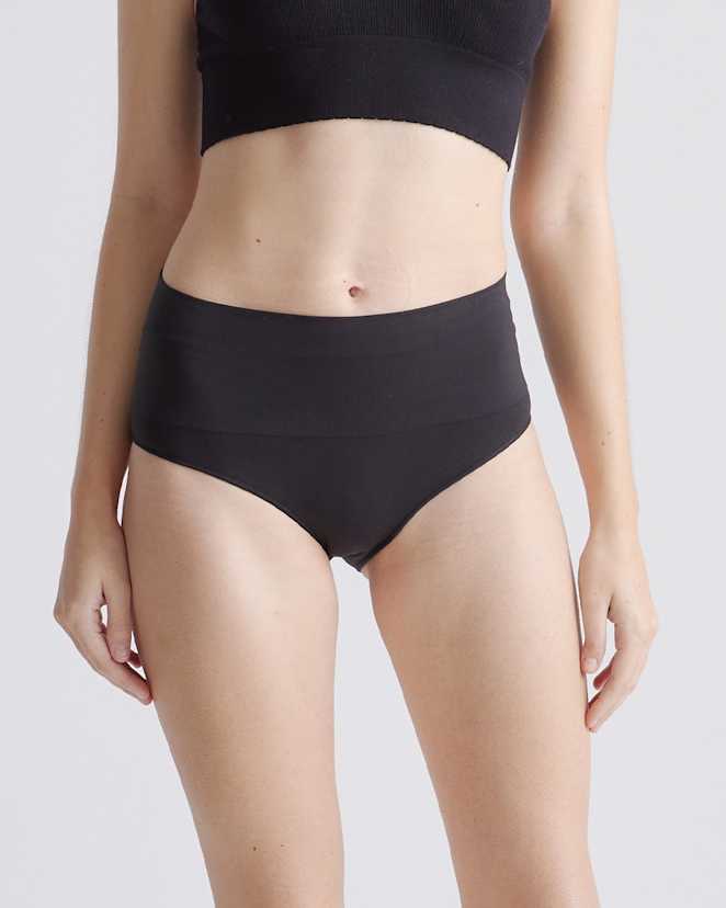 Black Shaping High-Waisted Brief (3-Pack)