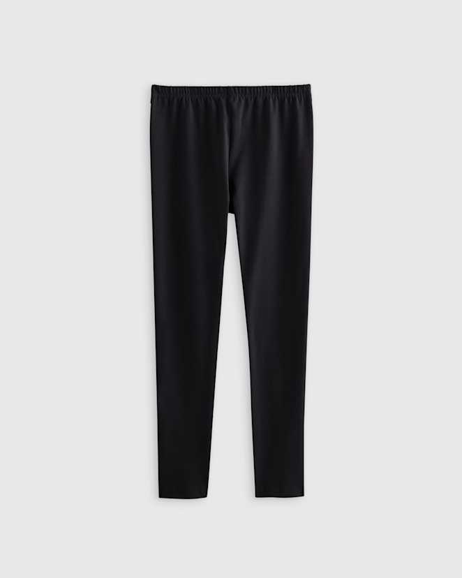 Black Organic Cotton Leggings