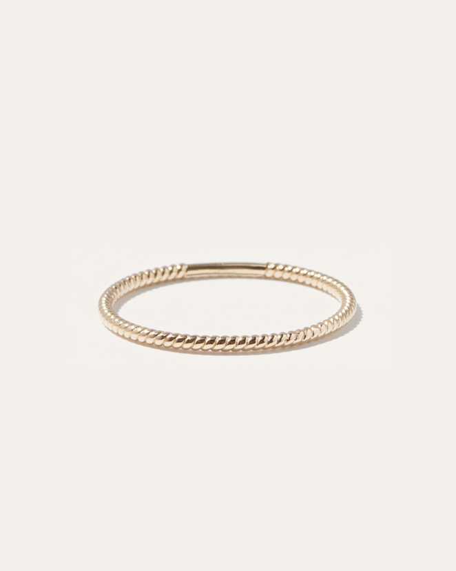 Yellow Gold 14K Gold Twist Ring