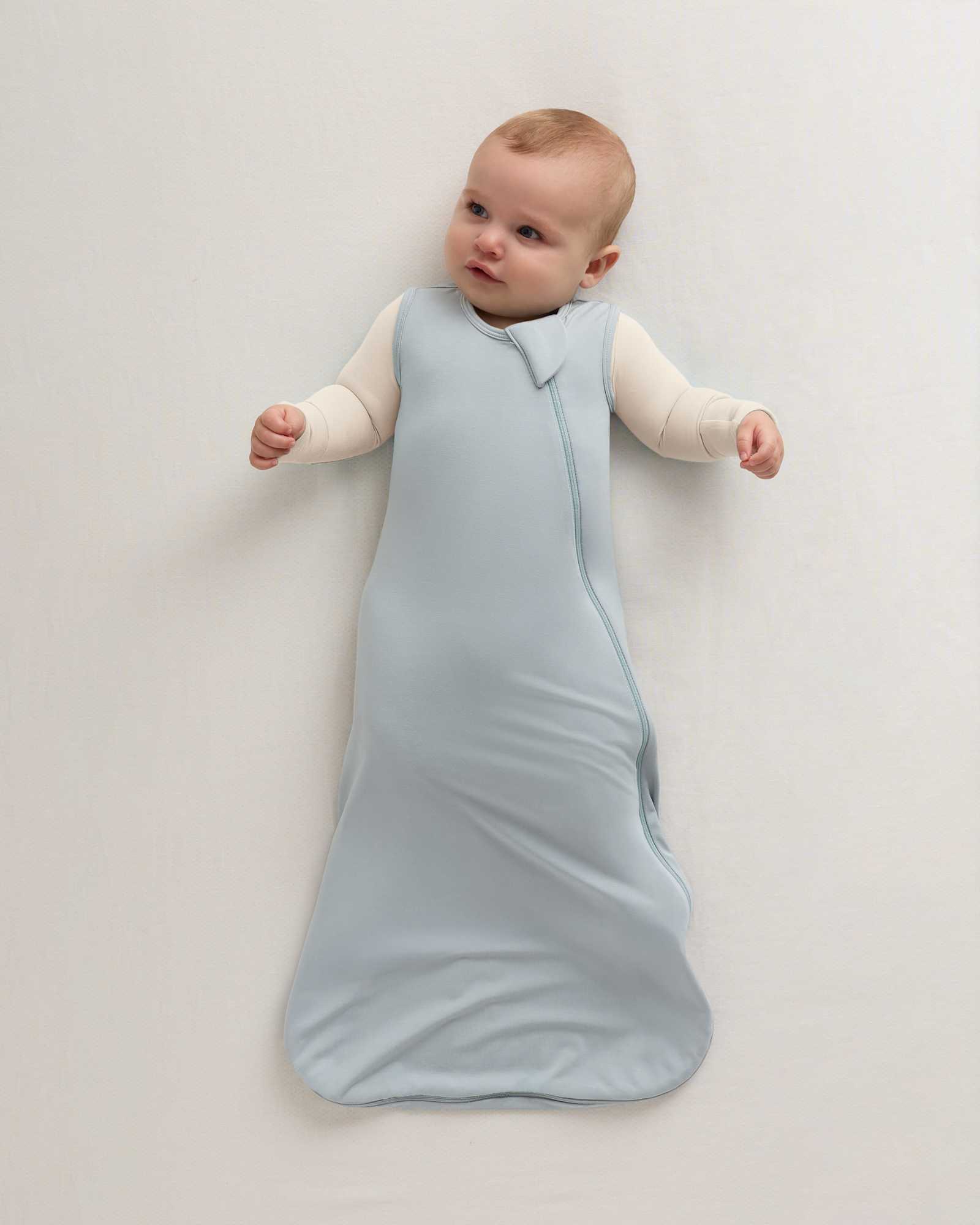 light-grey Bamboo Sleep Bag 0.5 TOG