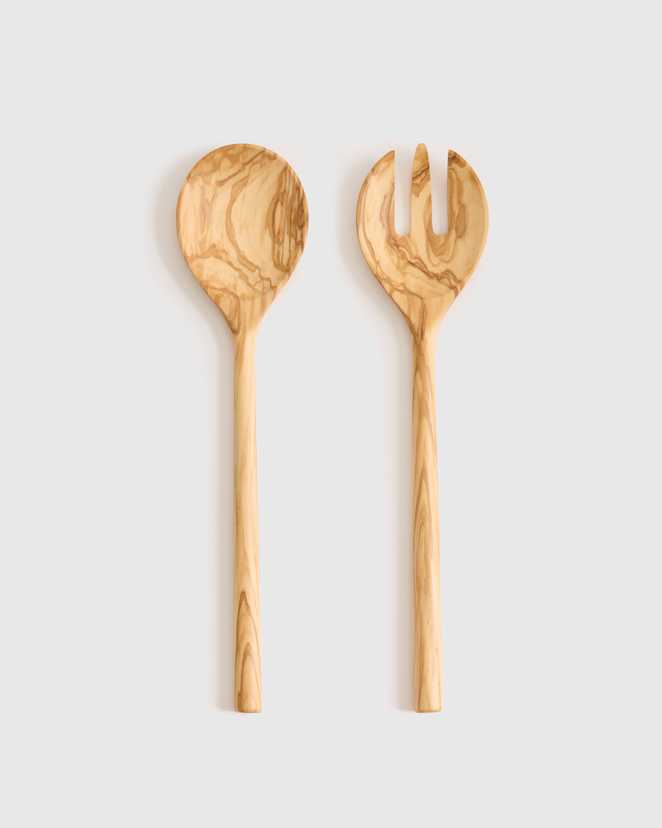 Olivewood Olivewood Salad Servers (Set of 2)
