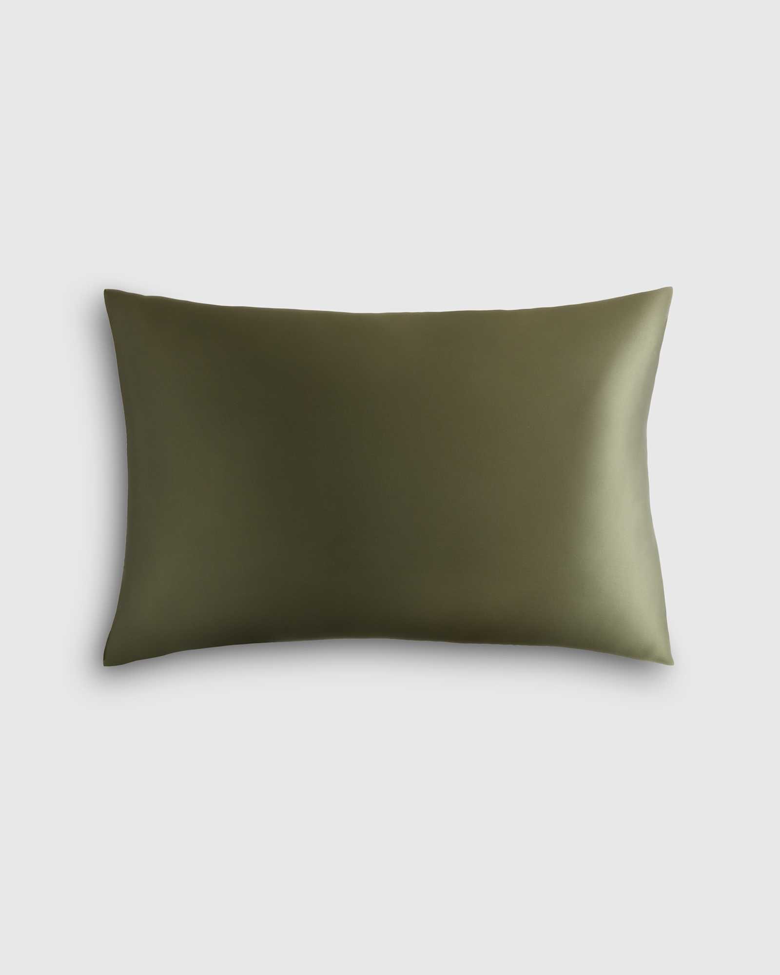 dusty-olive 100% Mulberry Silk Pillowcase