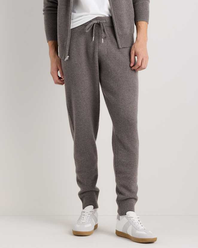 Elk Brown Mongolian Cashmere Jogger