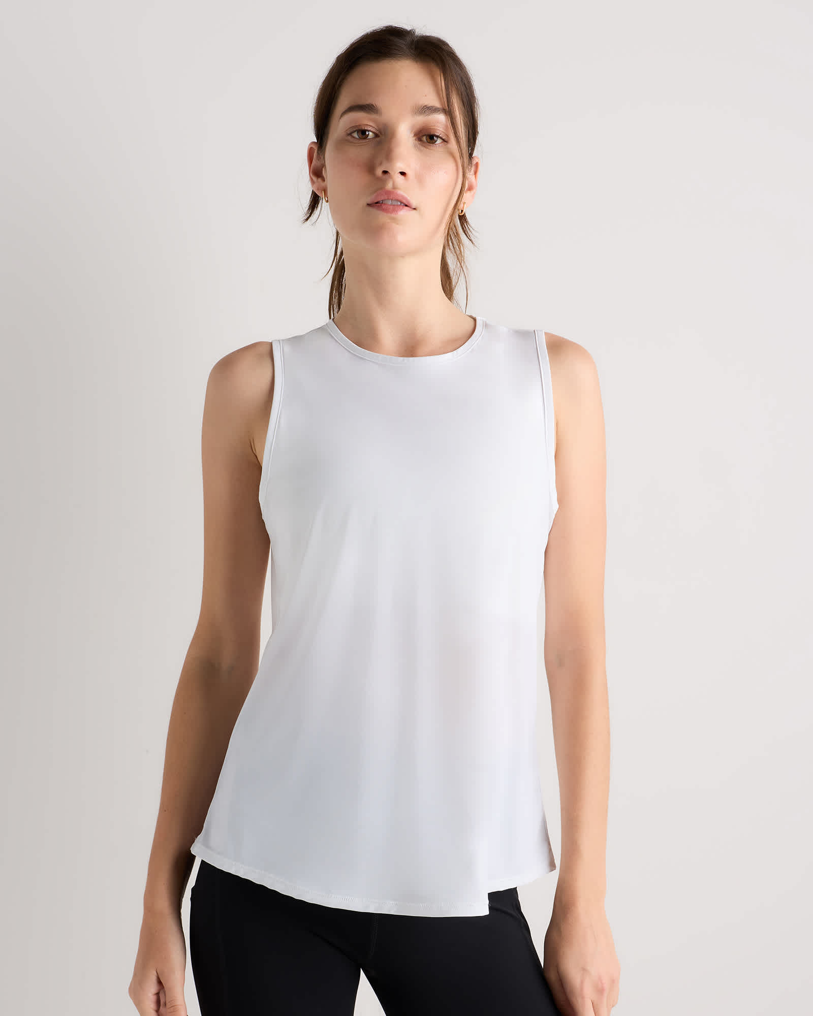 Classic White Essential Run Tank