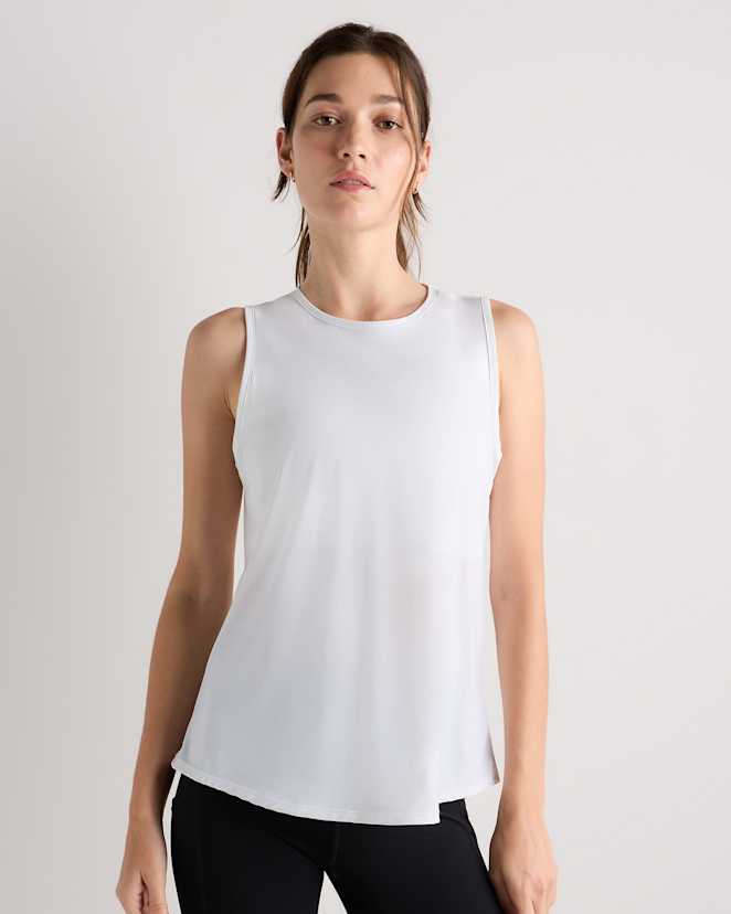 Classic White Essential Run Tank