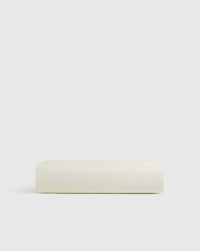 Ivory Organic Crisp & Smooth Cotton Fitted Sheet