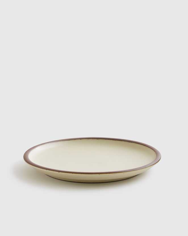 Panna Cotta Round Serving Platter by East Fork