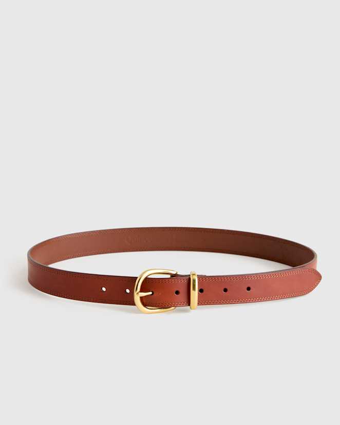 Saddle Allegra European Leather Belt