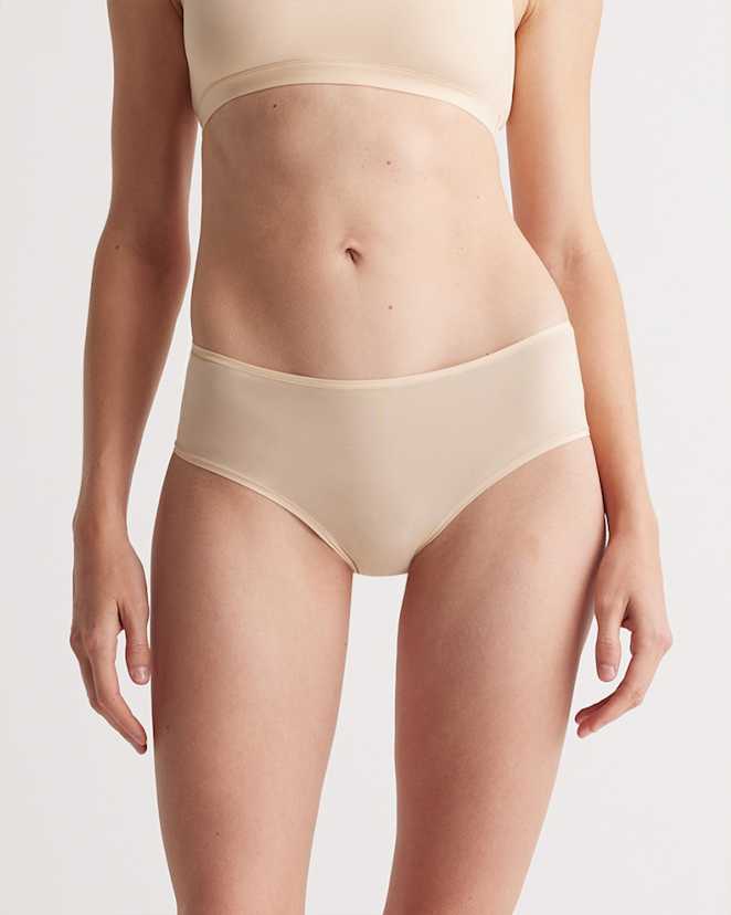 Beige Second Skin Hipster Brief (6-Pack)