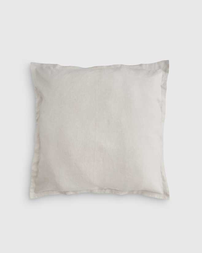 Sand European Linen Euro Sham