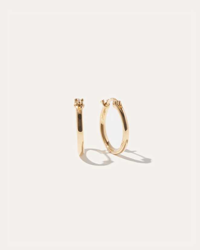 Gold Vermeil Midi Hoops