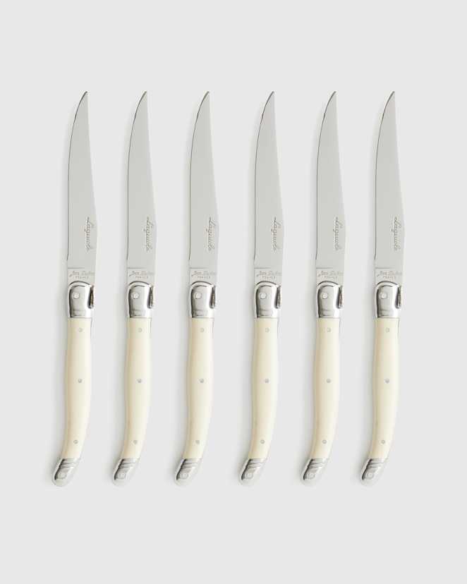 Ivory Jean Dubost Laguiole Steak Knives (Set of 6)