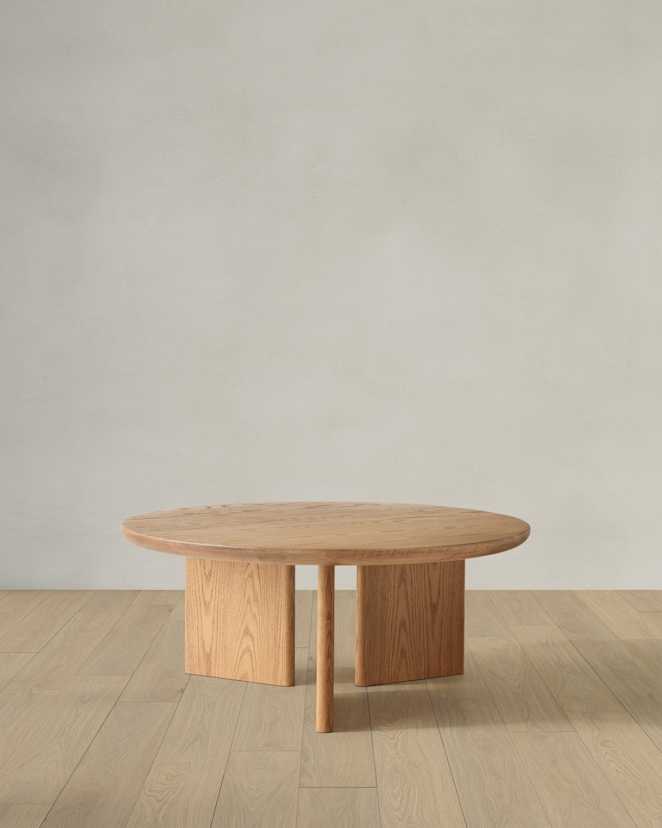 Natural Solid Oak Accent Table