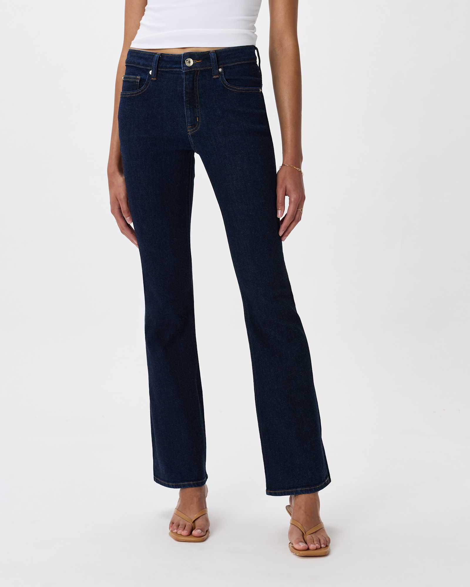 Deep Rinse Luna Stretch Flare Jeans