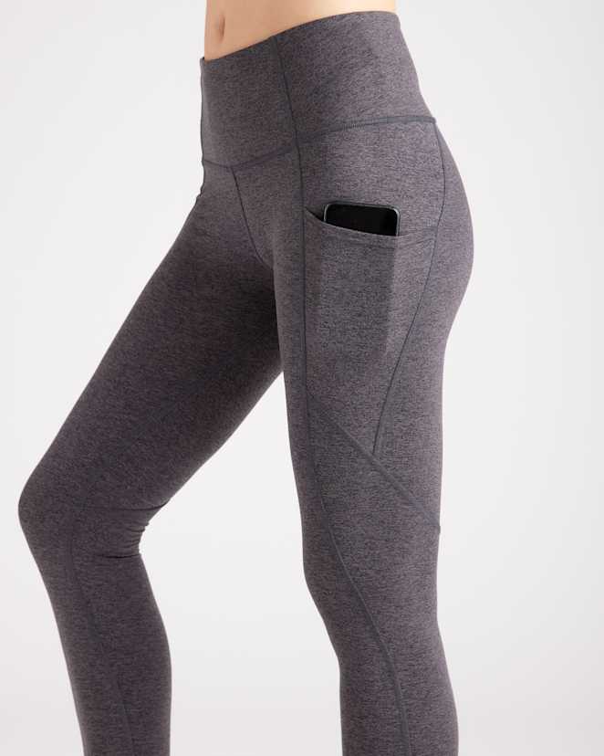 Heather Charcoal Ultra-Soft High-Rise Pocket Legging