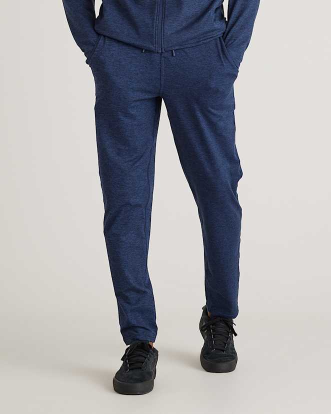 Heather Navy Flowknit Performance Pants