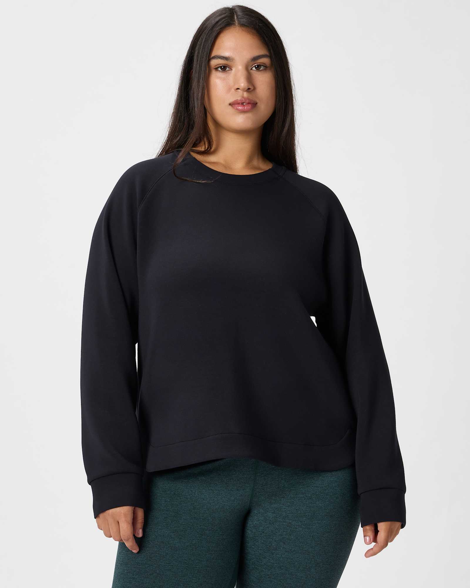 Black CloudComfort Crewneck Sweatshirt
