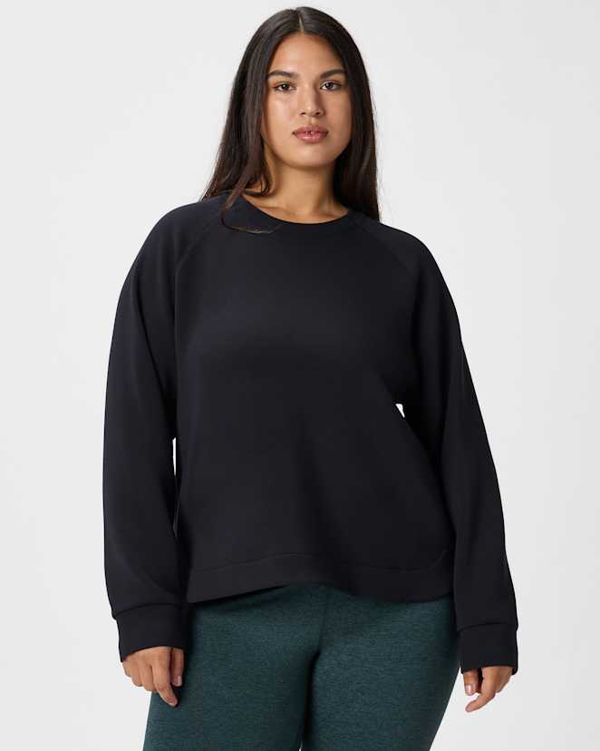Black CloudComfort Crewneck Sweatshirt