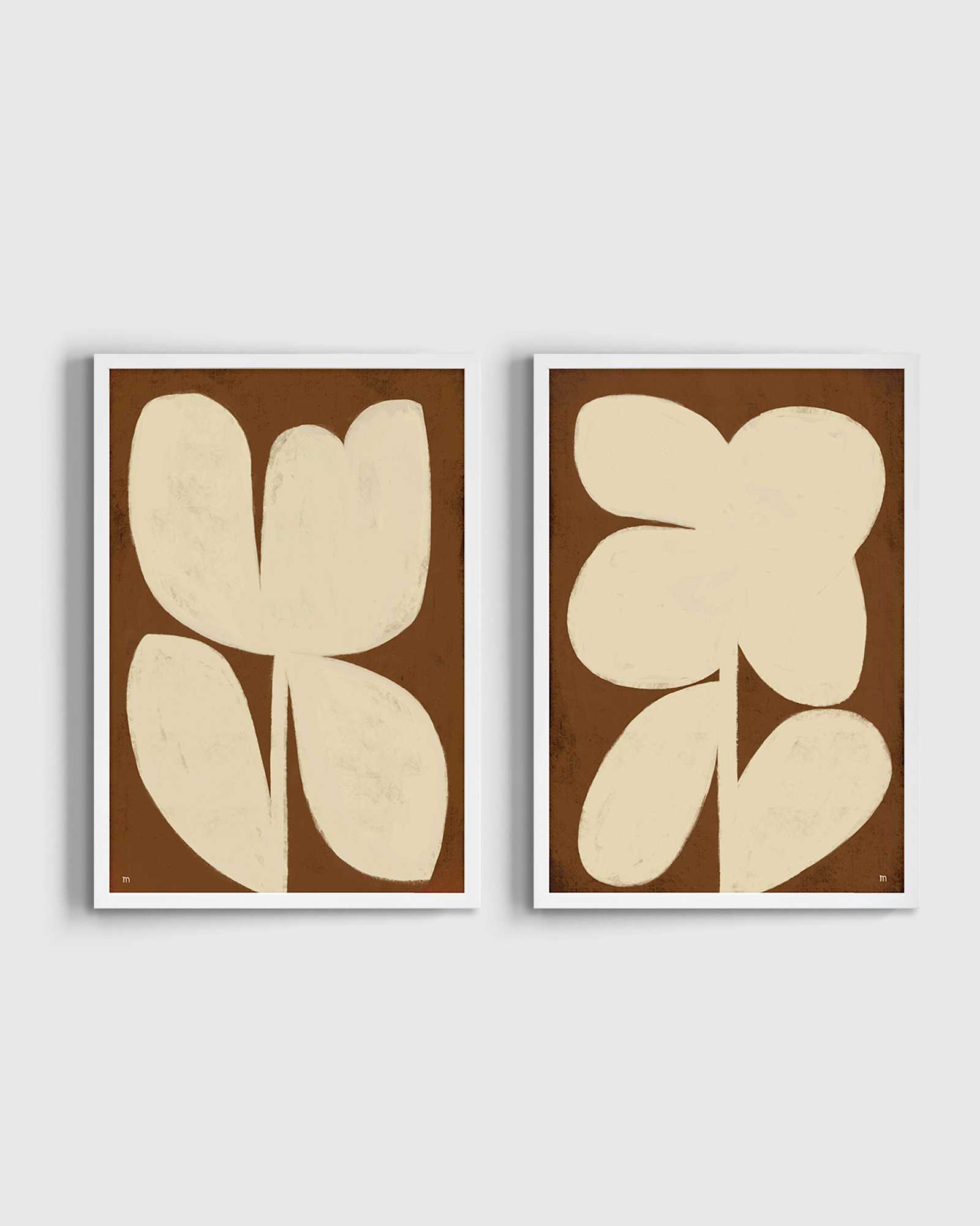 white Perennial by Marco Marella (Set of 2)