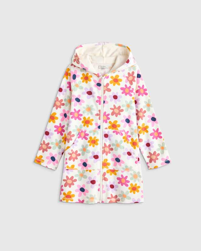 Happy Floral Loop Terry Swim Coverup