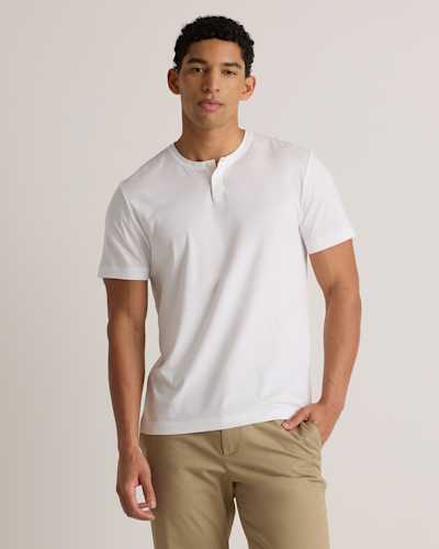 100% Pima Cotton Luxe Touch Henley