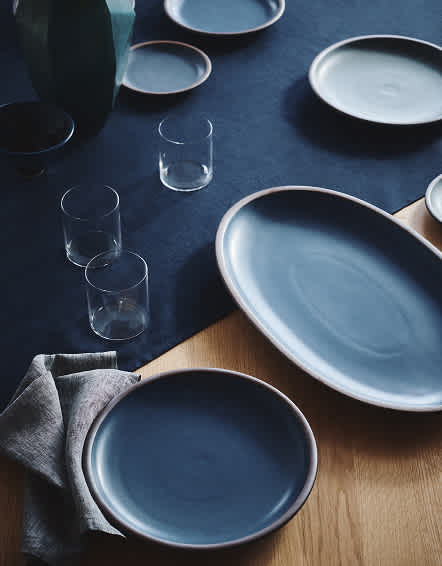 Blue Ridge Oval Serving Platter by East Fork