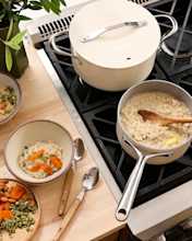 Ceramic Nonstick Saucepan: 3QT