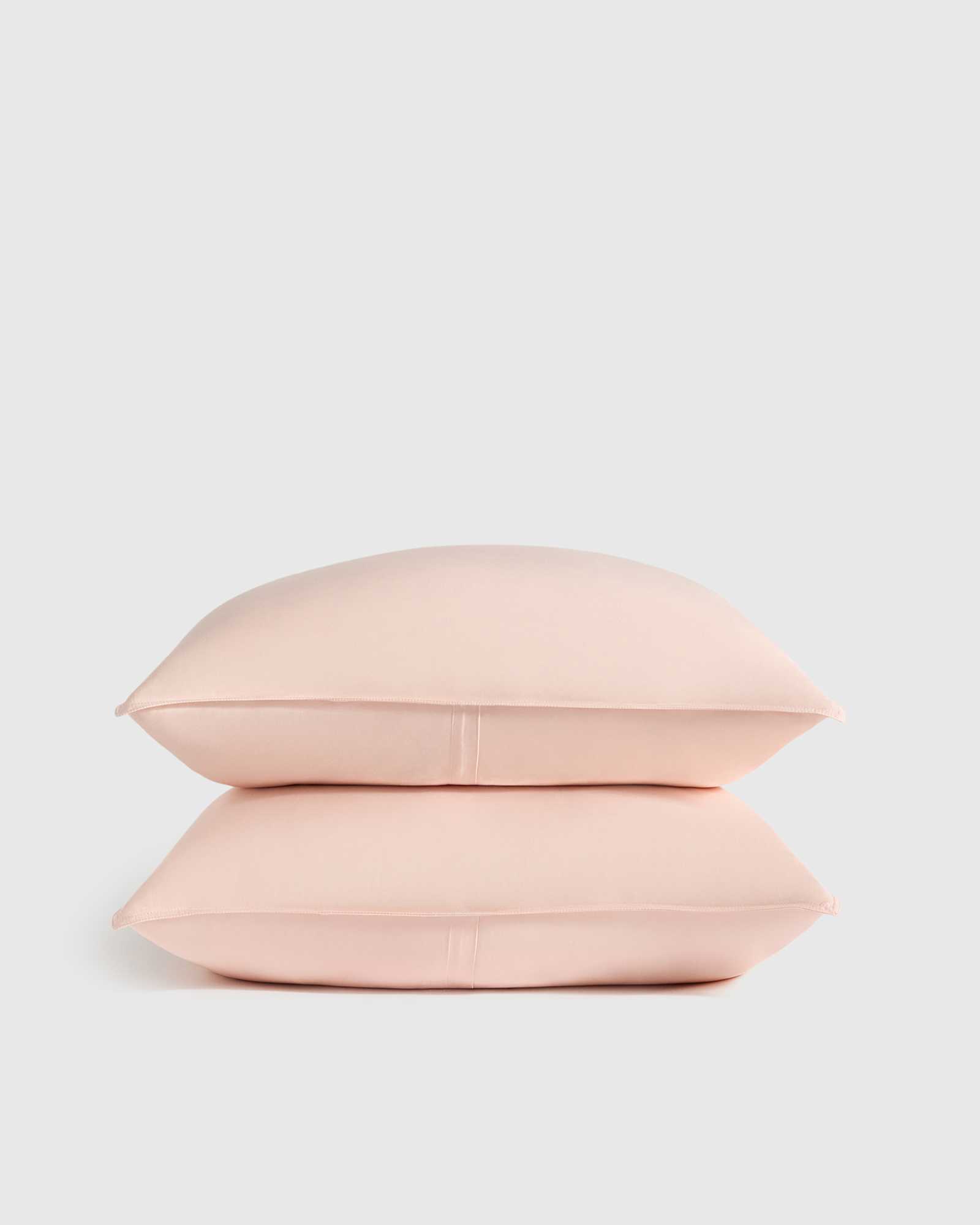 Soft Pink Bamboo Sham Set