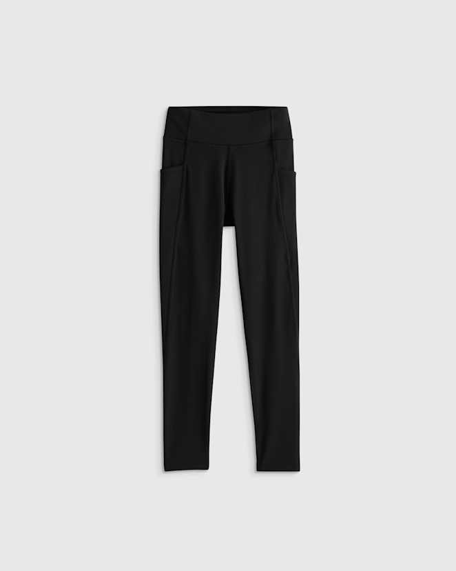 Black Legging sculptant à poches pour filles