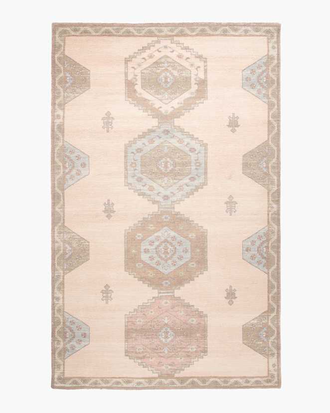 Ellery Tufted Wool Rug Pink Multi Ellery Tufted Wool Rug