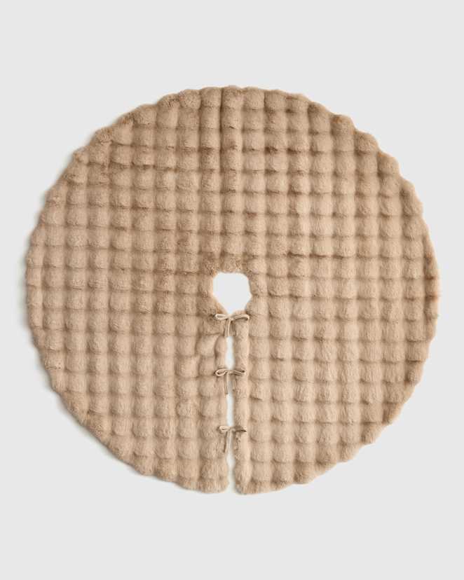 Mink Faux Fur Tree Skirt