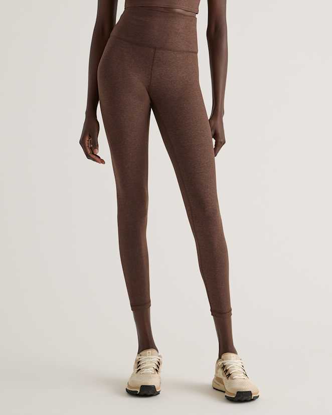 Heather Espresso Ultra-Soft High-Rise Legging