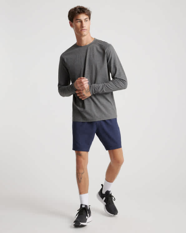 Navy Performance Tech Shorts - 7.5"