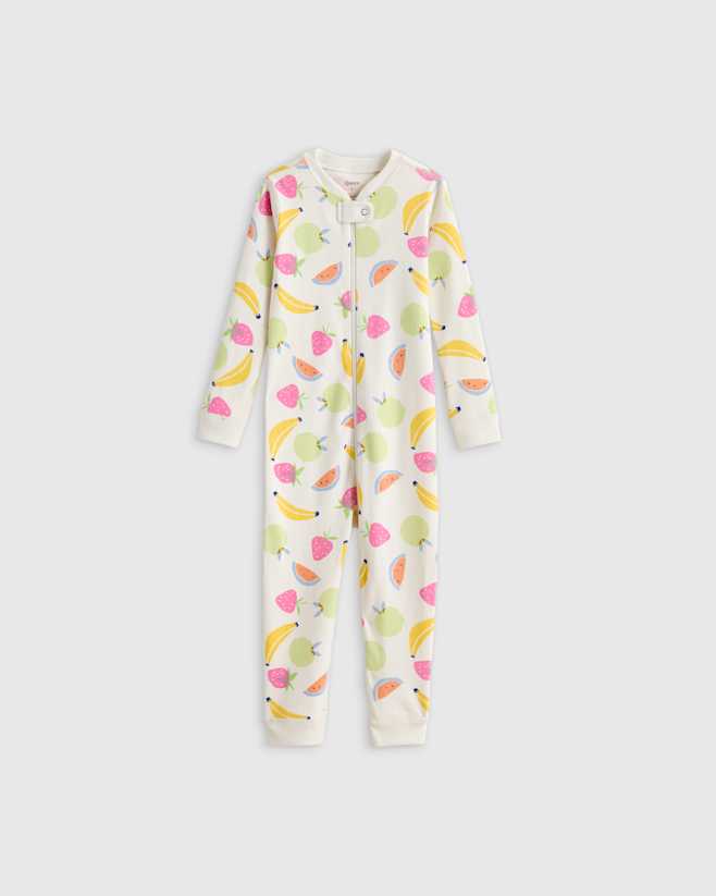 Fruit 100% Organic Cotton One Piece Pajama