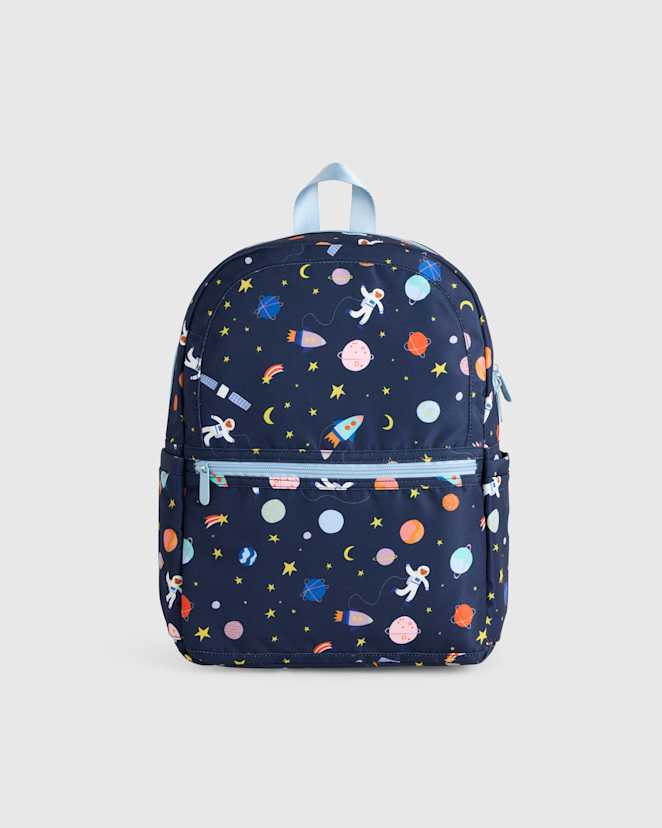 Space Recycled Double Pocket Backpack