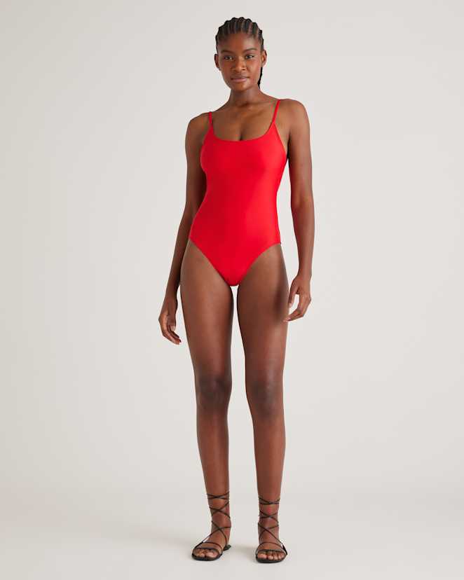 Cherry Italian Cami One-Piece Swimsuit