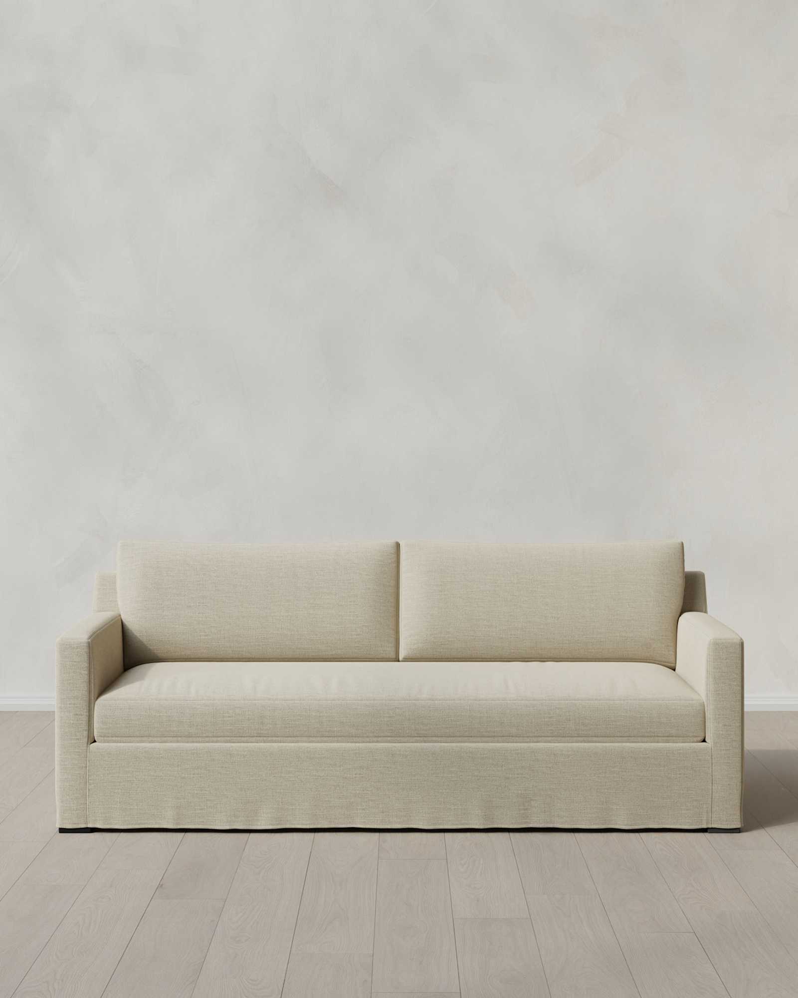 Slipcover 7ft Sofa Bru MEX Sand