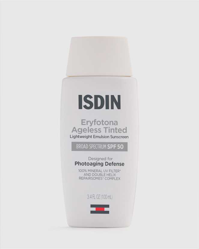 No Color Eryfotona Ageless Ultralight Tinted Mineral Sunscreen SPF 50 by ISDIN