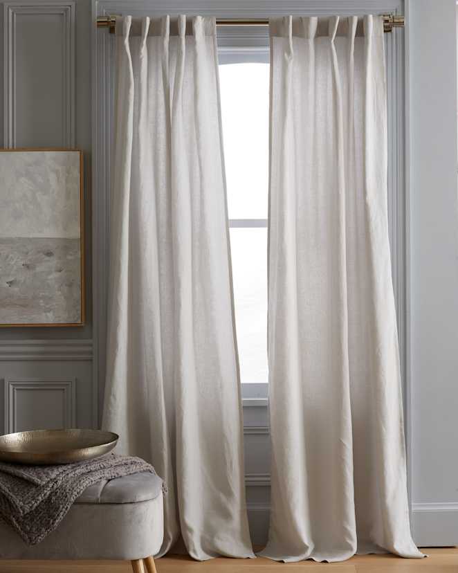 Cloud European Linen Curtain