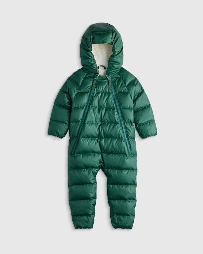 Dark Green Heavyweight Down Puffer Bunting