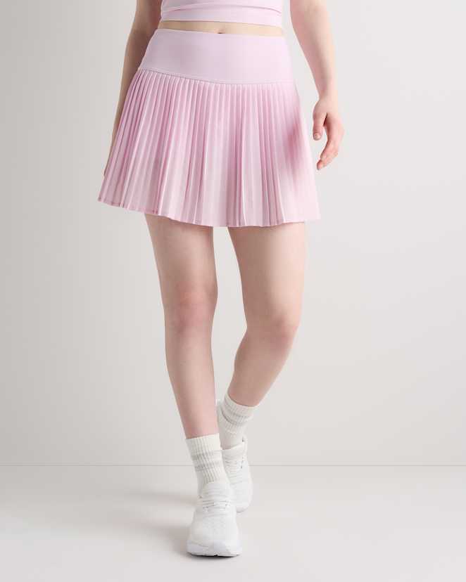 Petal Pink Court Sport Pleated Tennis Skirt